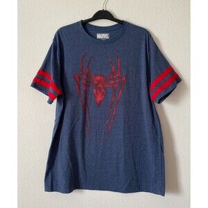 Marvel Mad Engine Spider-Man T-shirt Blue and Red‎ XXL Men’s Graphic Shirt
